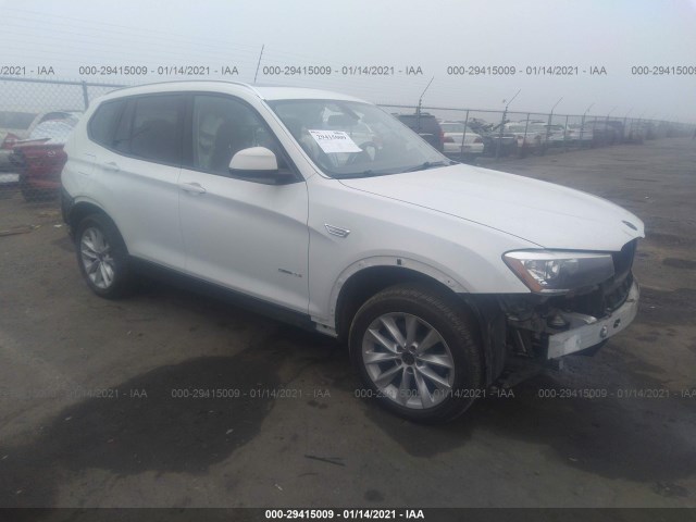 BMW X3 2017 5uxwz7c3xh0x40096