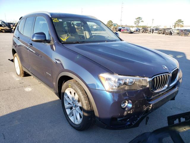 BMW X3 SDRIVE2 2017 5uxwz7c51h0u46345