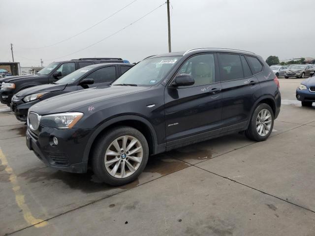 BMW X3 SDRIVE2 2017 5uxwz7c52h0u46578