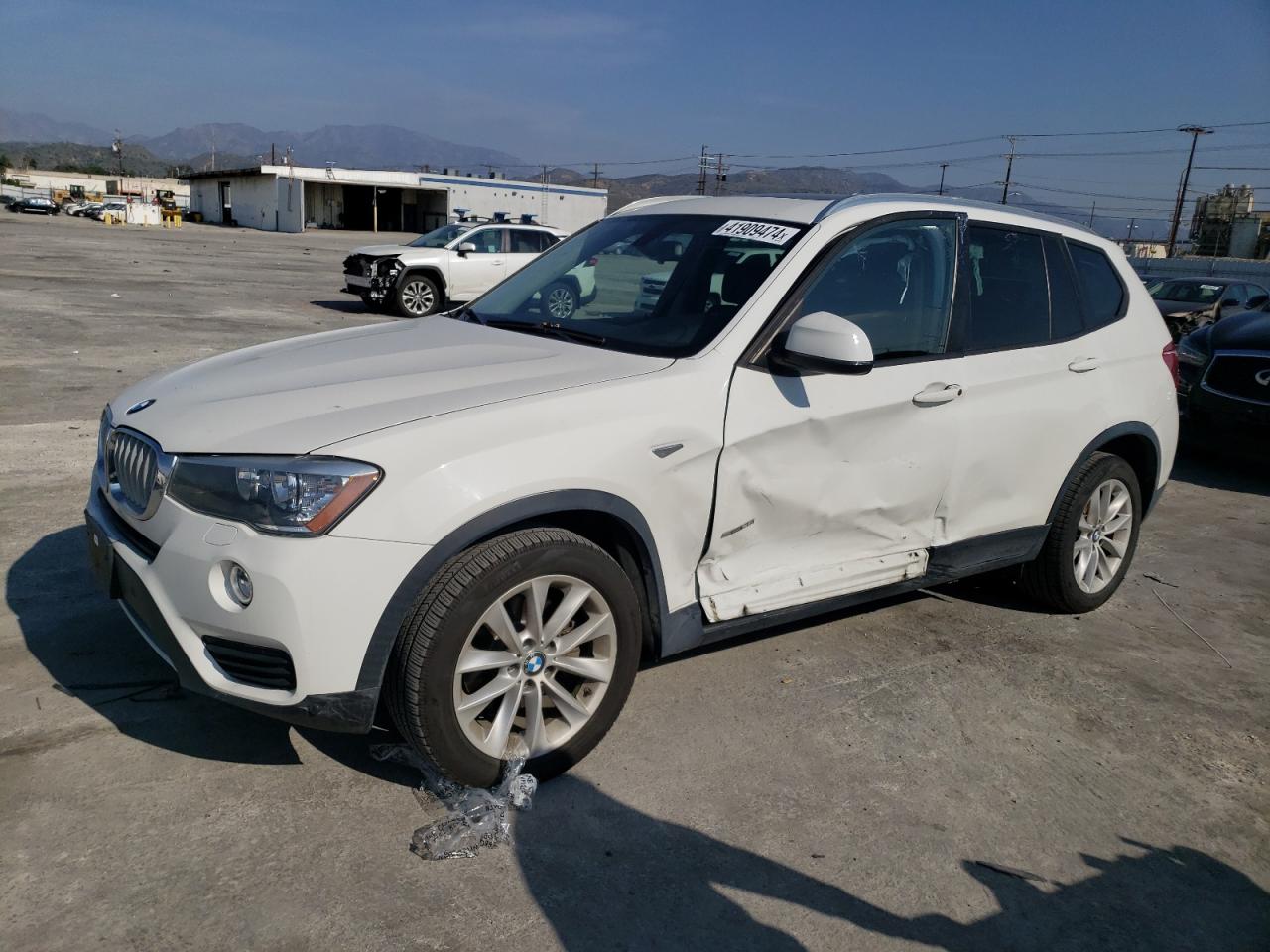 BMW X3 2016 5uxwz7c57g0r32673