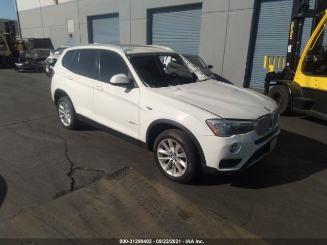 BMW X3 2016 5uxwz7c57g0r33015