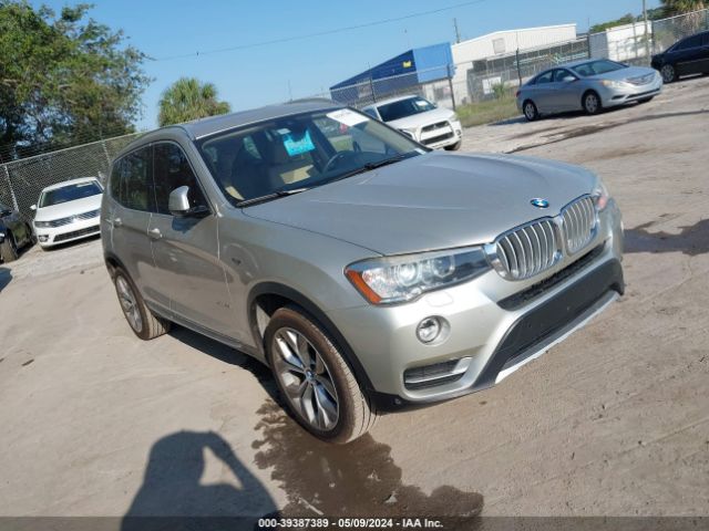 BMW X3 2017 5uxwz7c58h0t44492