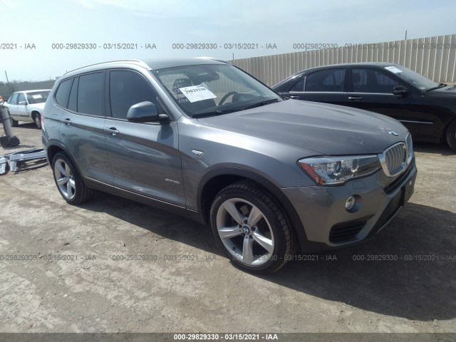 BMW X3 2017 5uxwz7c58h0u46780