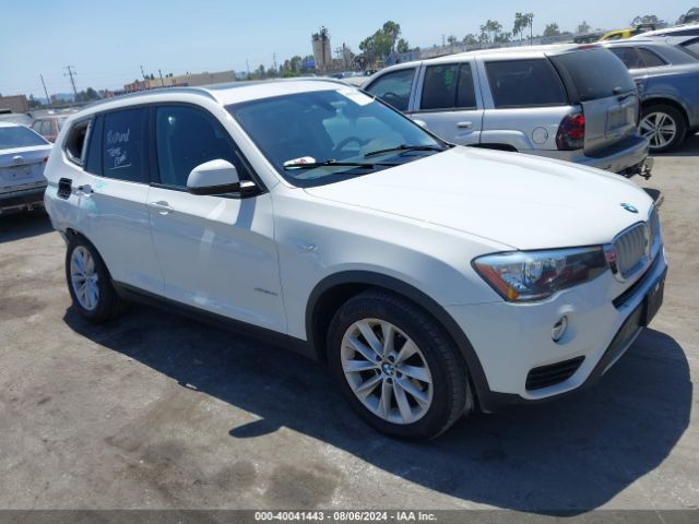 BMW X3 2016 5uxwz7c5xg0r33459