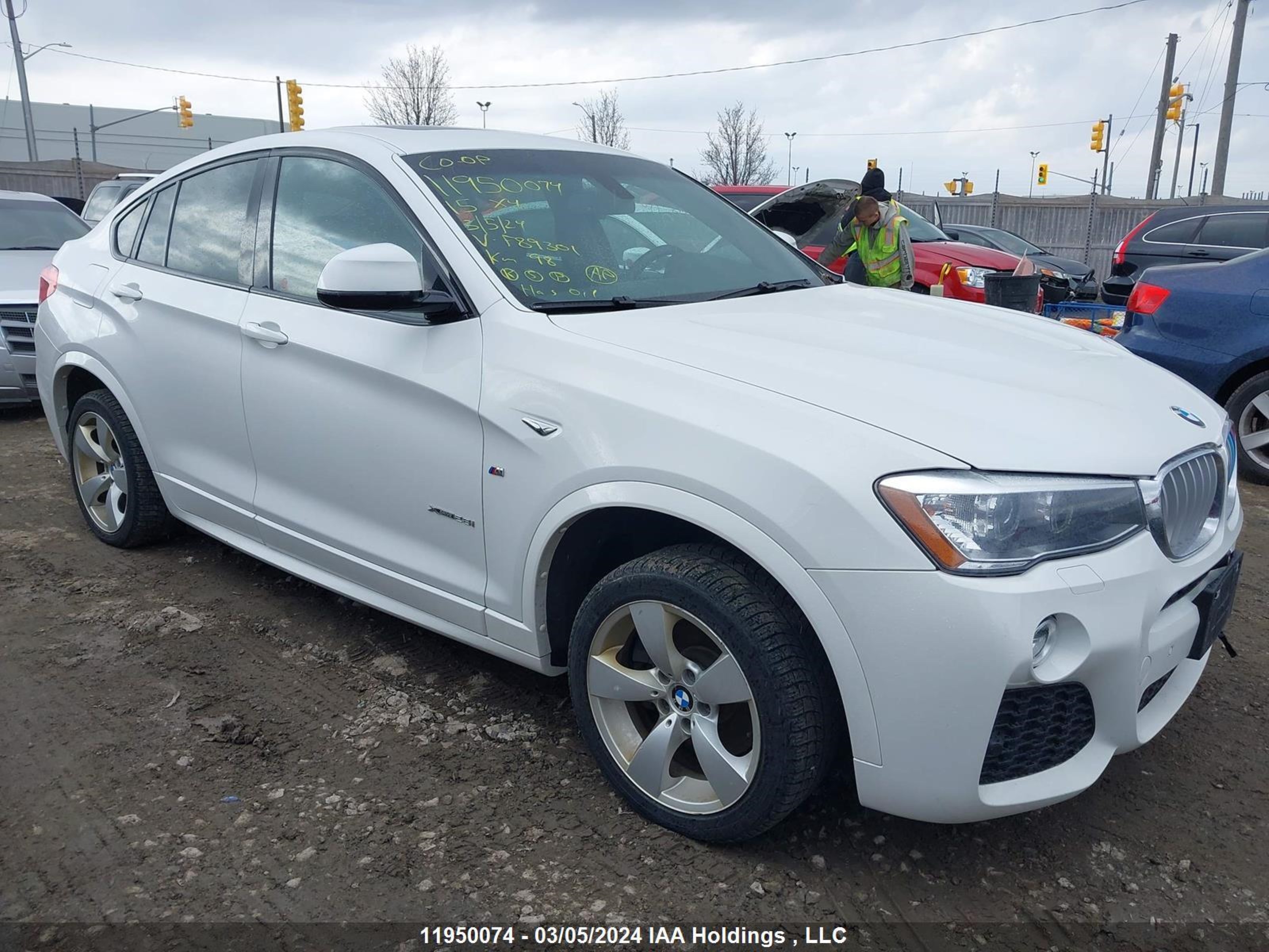 BMW X4 2015 5uxxw3c58f0f89301