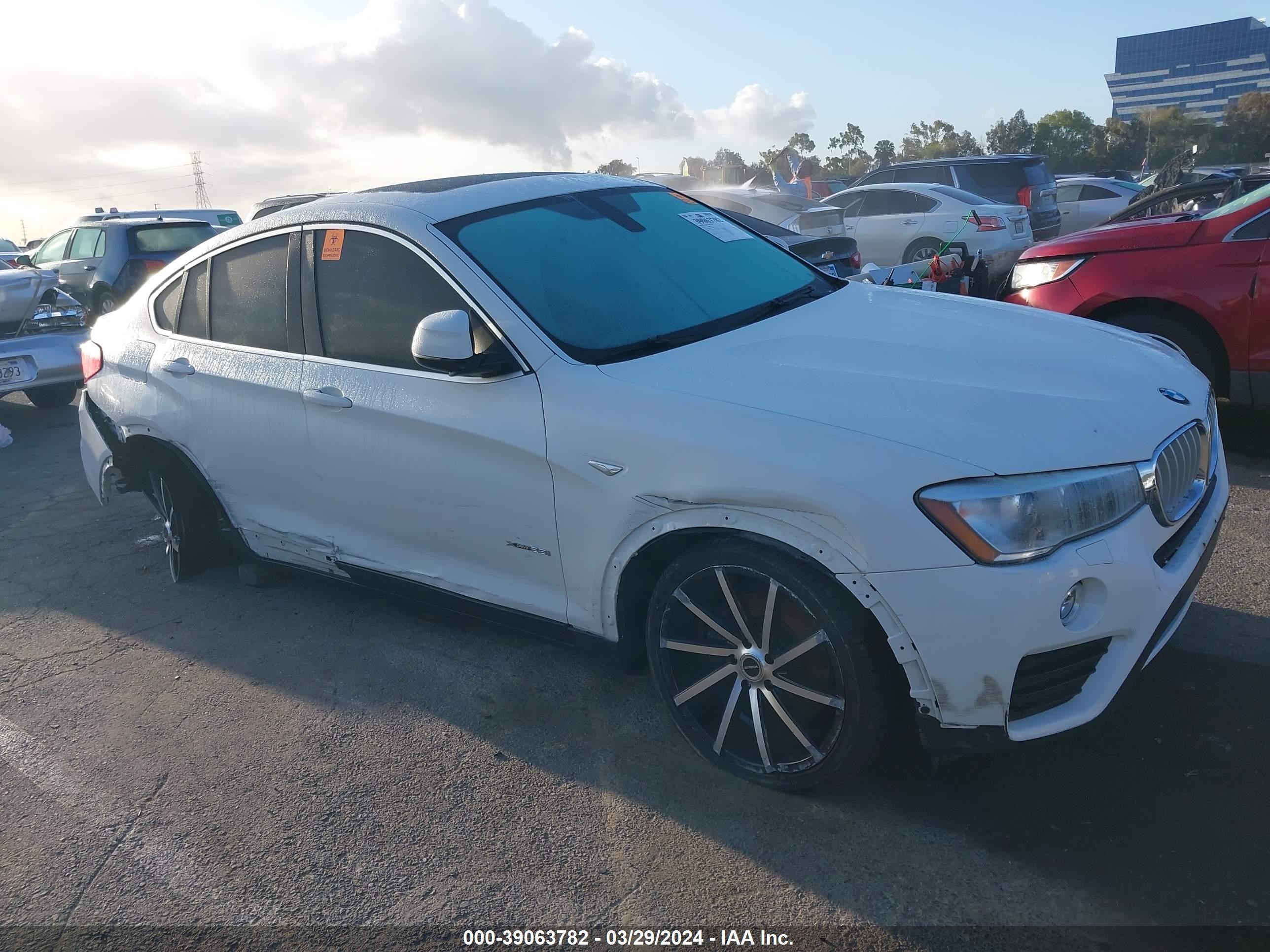 BMW X4 2016 5uxxw3c58g0r20554