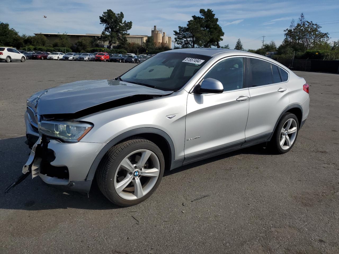 BMW X4 2015 5uxxw3c59f0m88748