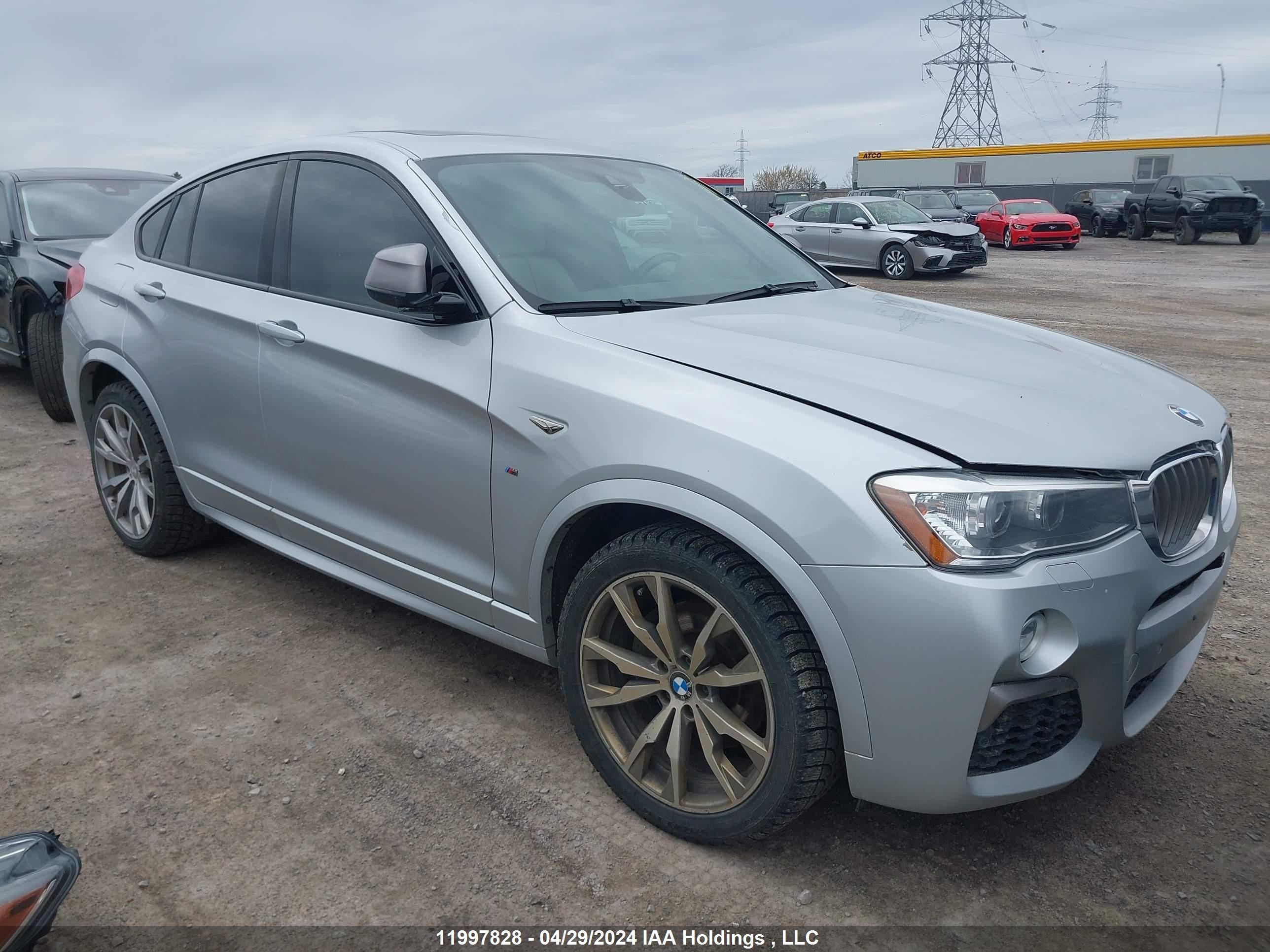 BMW X4 2017 5uxxw7c3xh0u26364