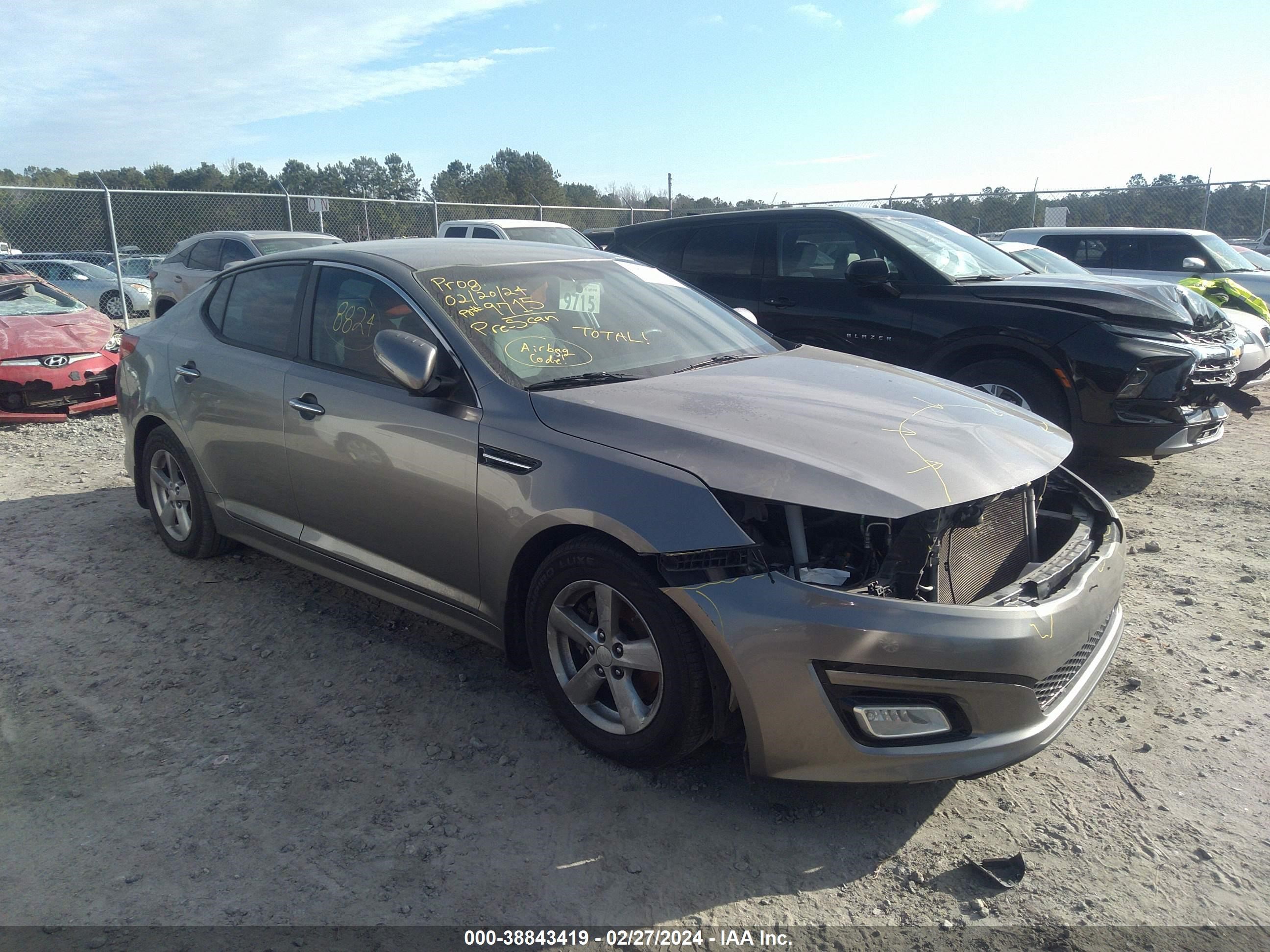 KIA OPTIMA 2015 5xxgm4a71fg418824