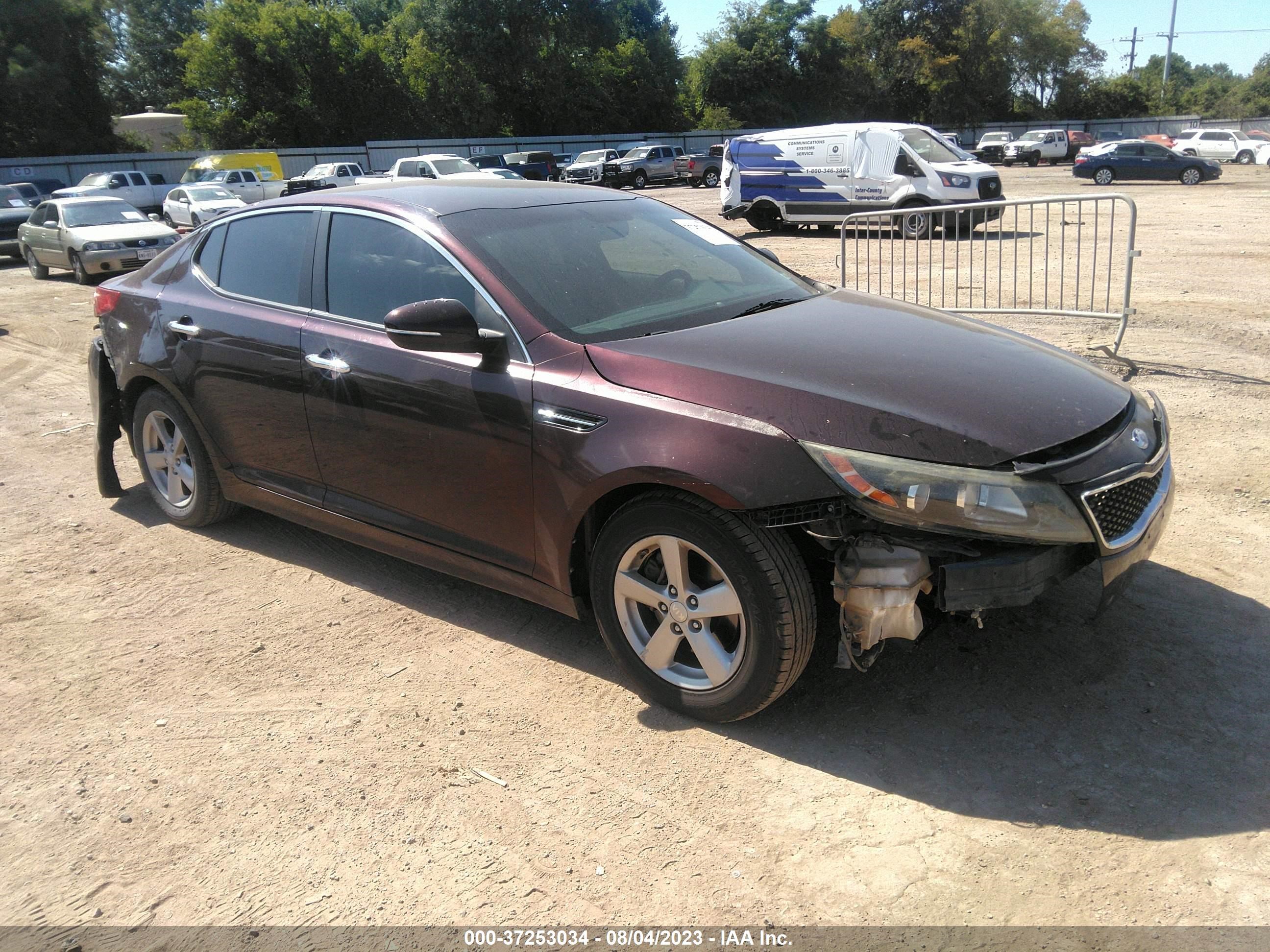 KIA OPTIMA 2014 5xxgm4a7xeg296754