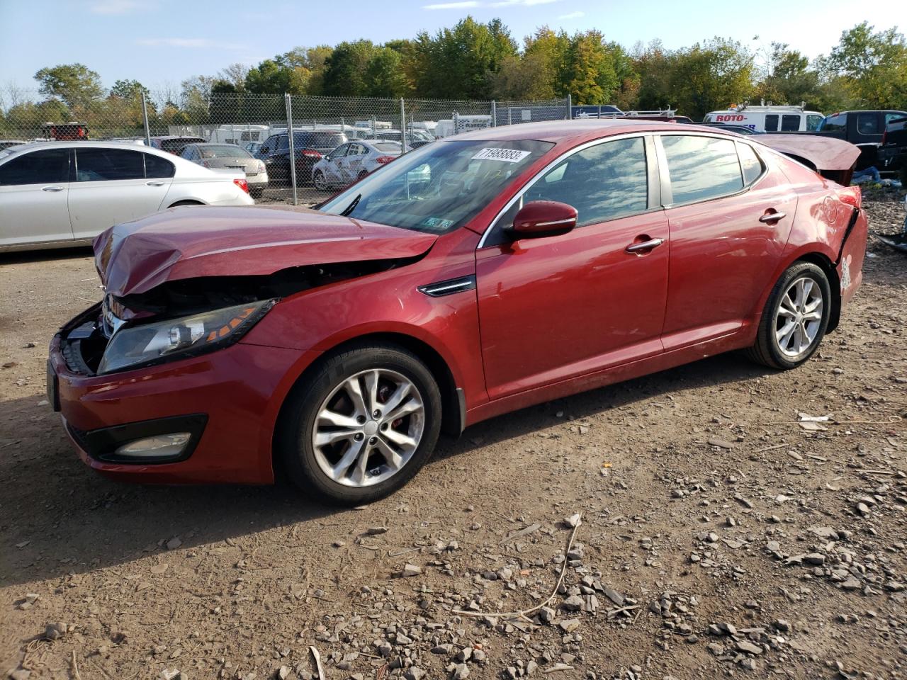 KIA OPTIMA 2012 5xxgn4a75cg078229