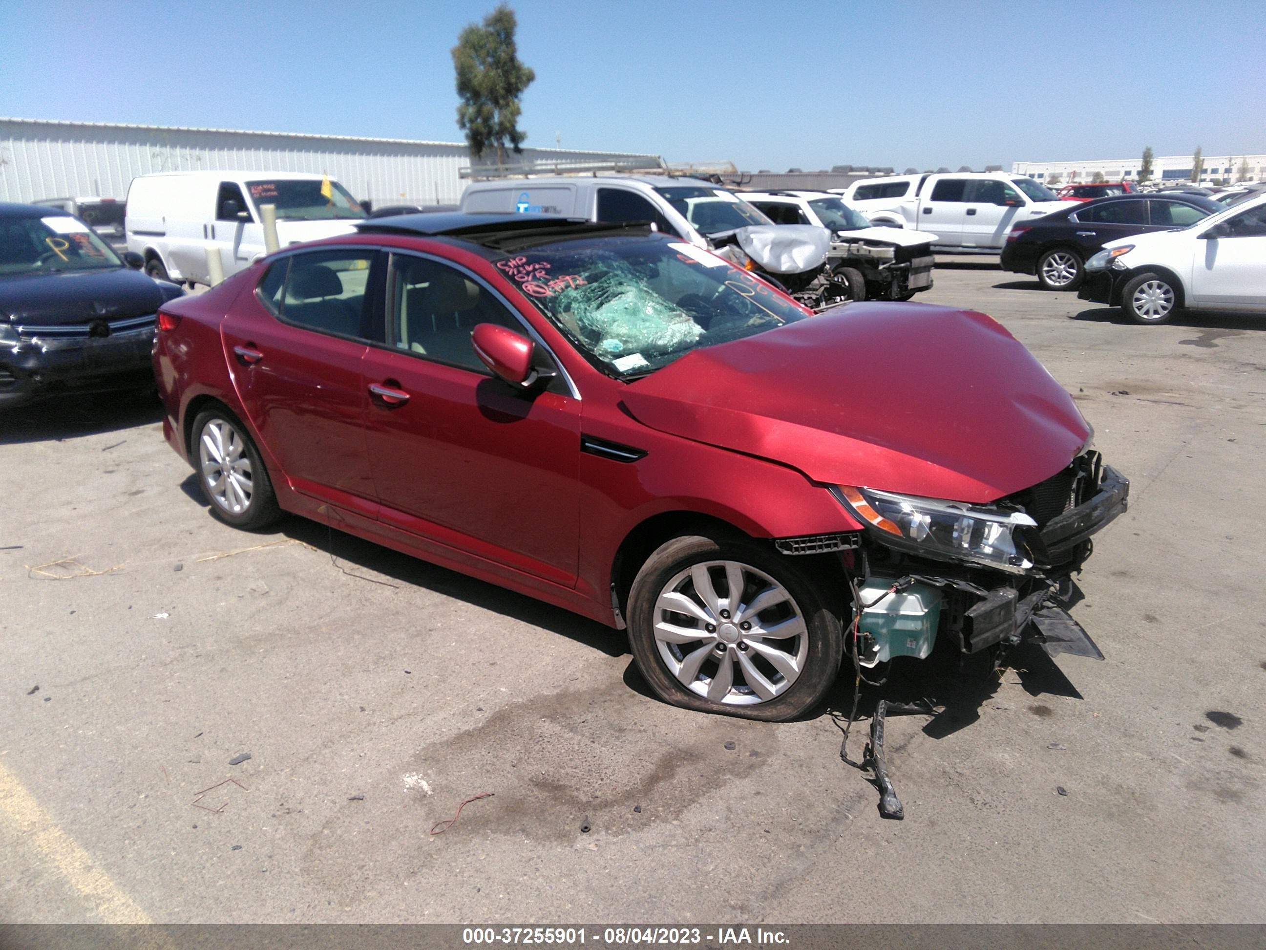 KIA OPTIMA 2015 5xxgn4a78fg398214