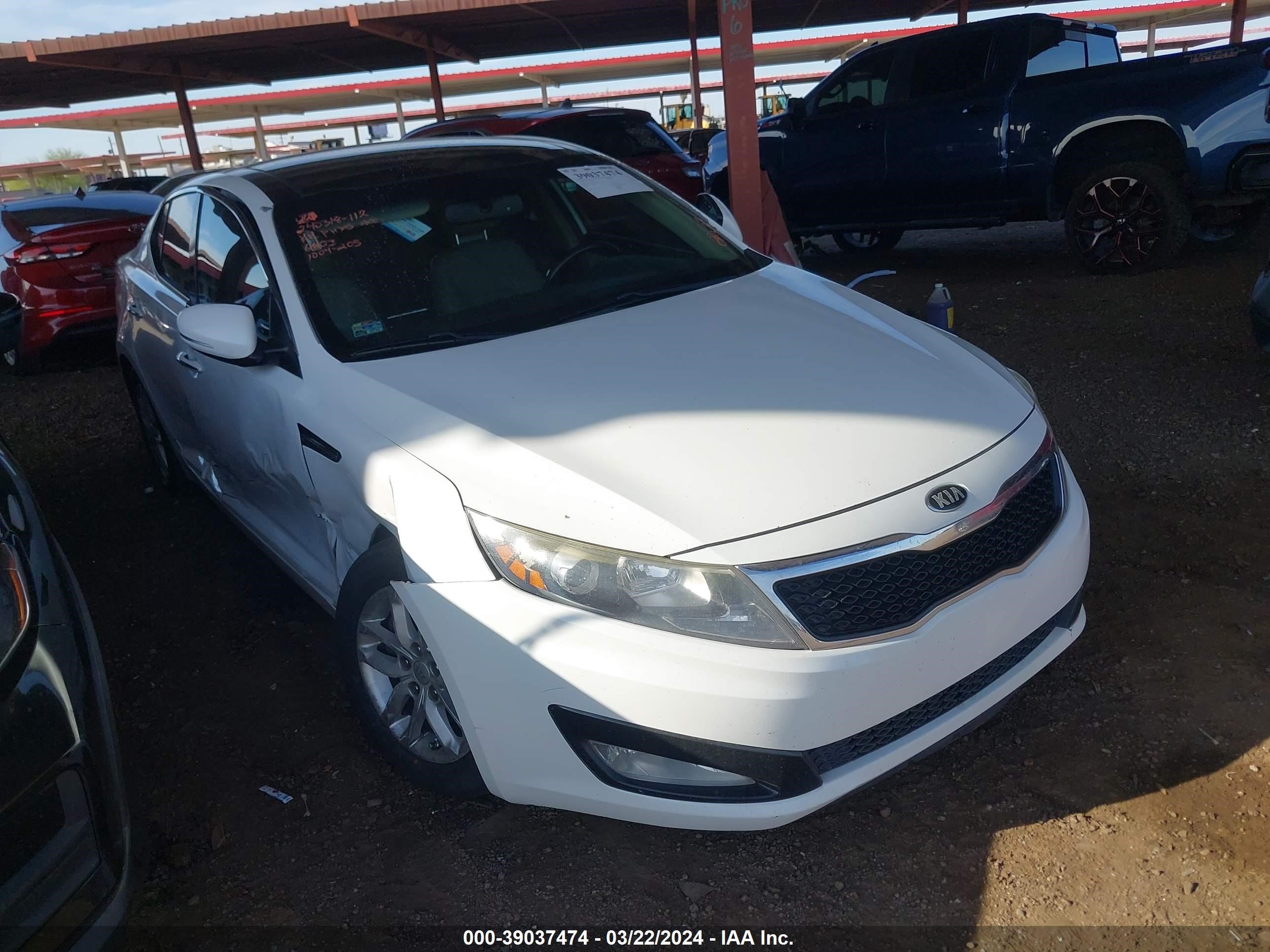 KIA OPTIMA 2013 5xxgn4a7xdg216803