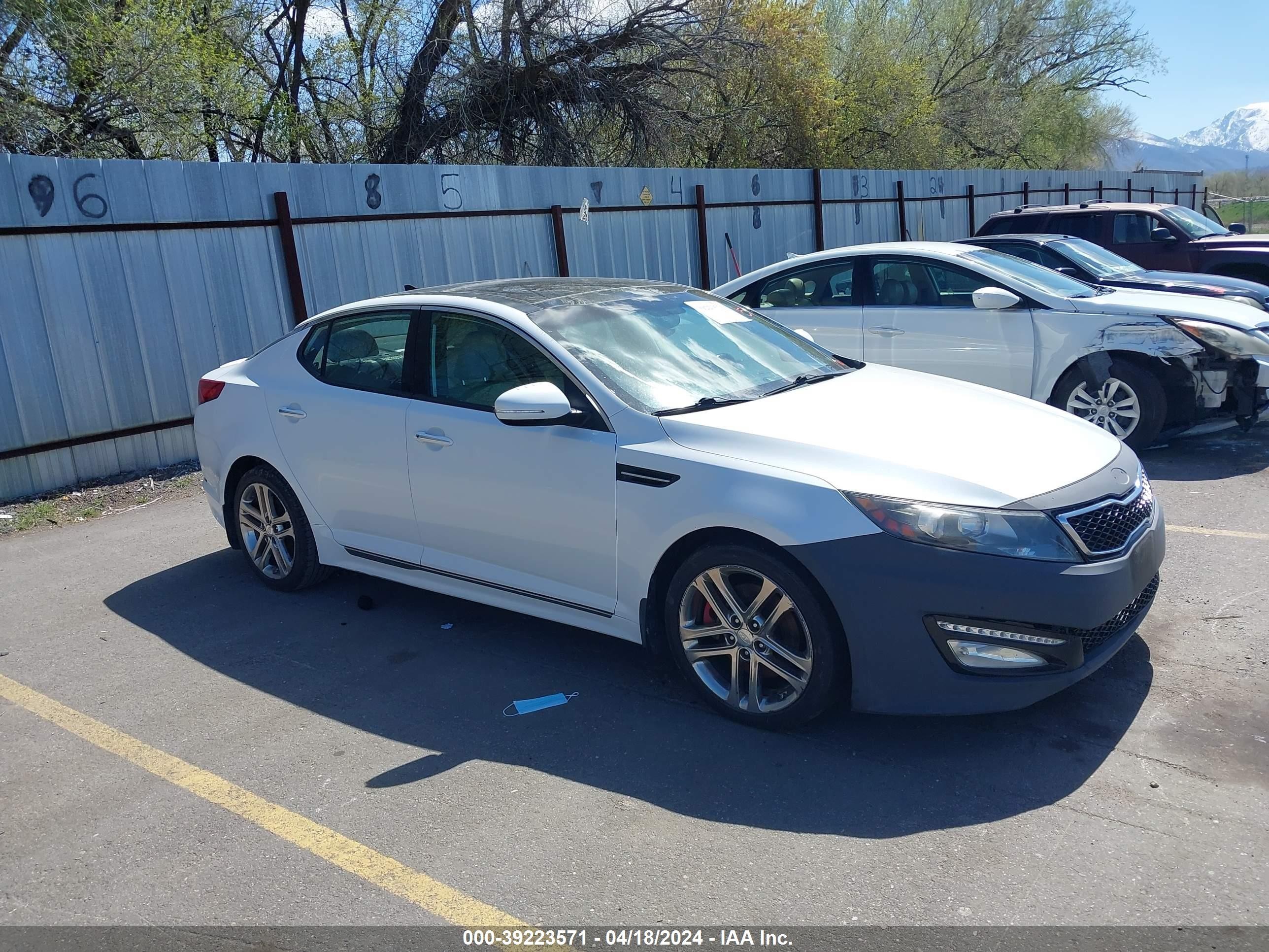 KIA OPTIMA 2013 5xxgr4a63dg175121