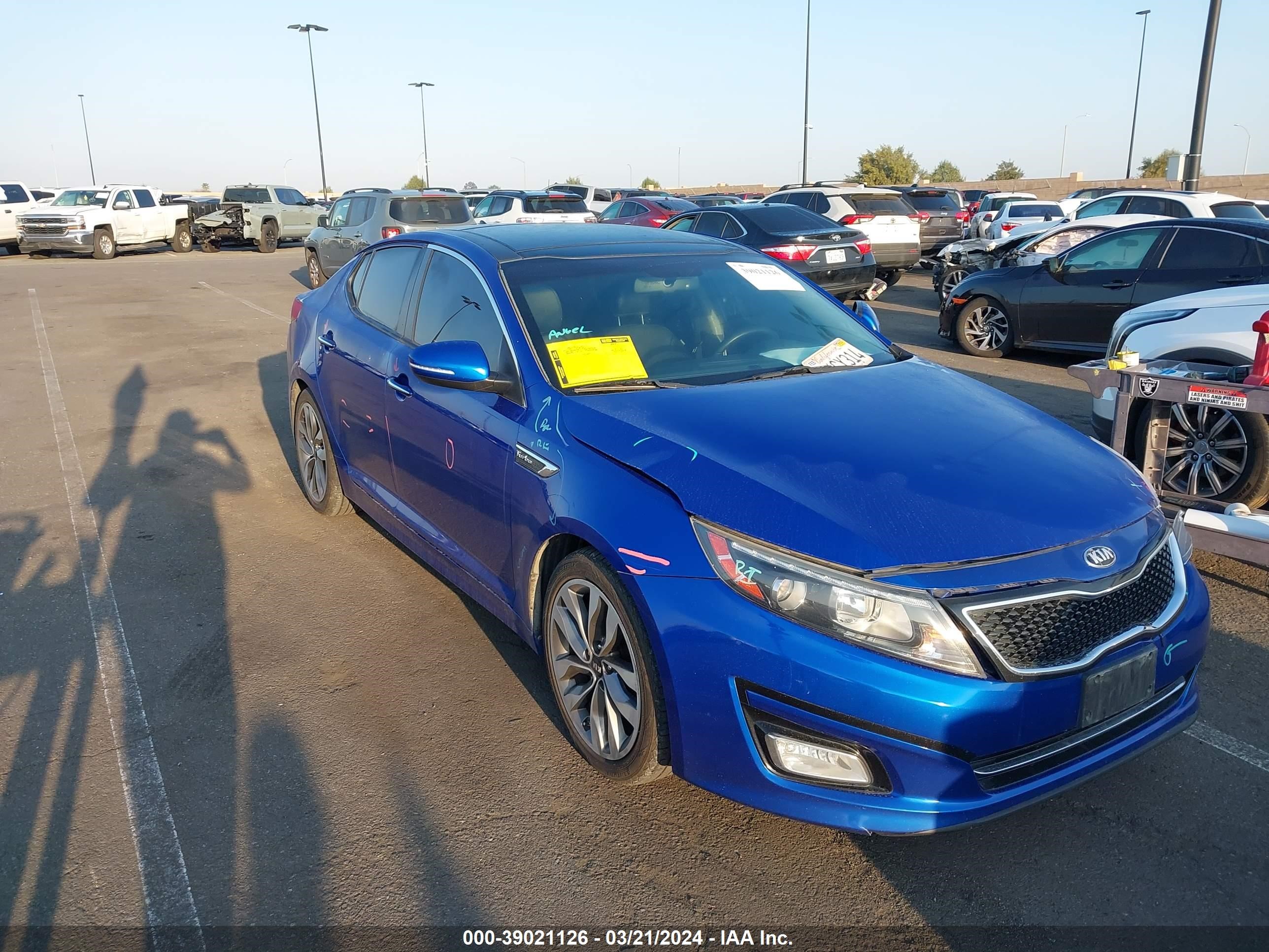 KIA OPTIMA 2015 5xxgr4a63fg425217