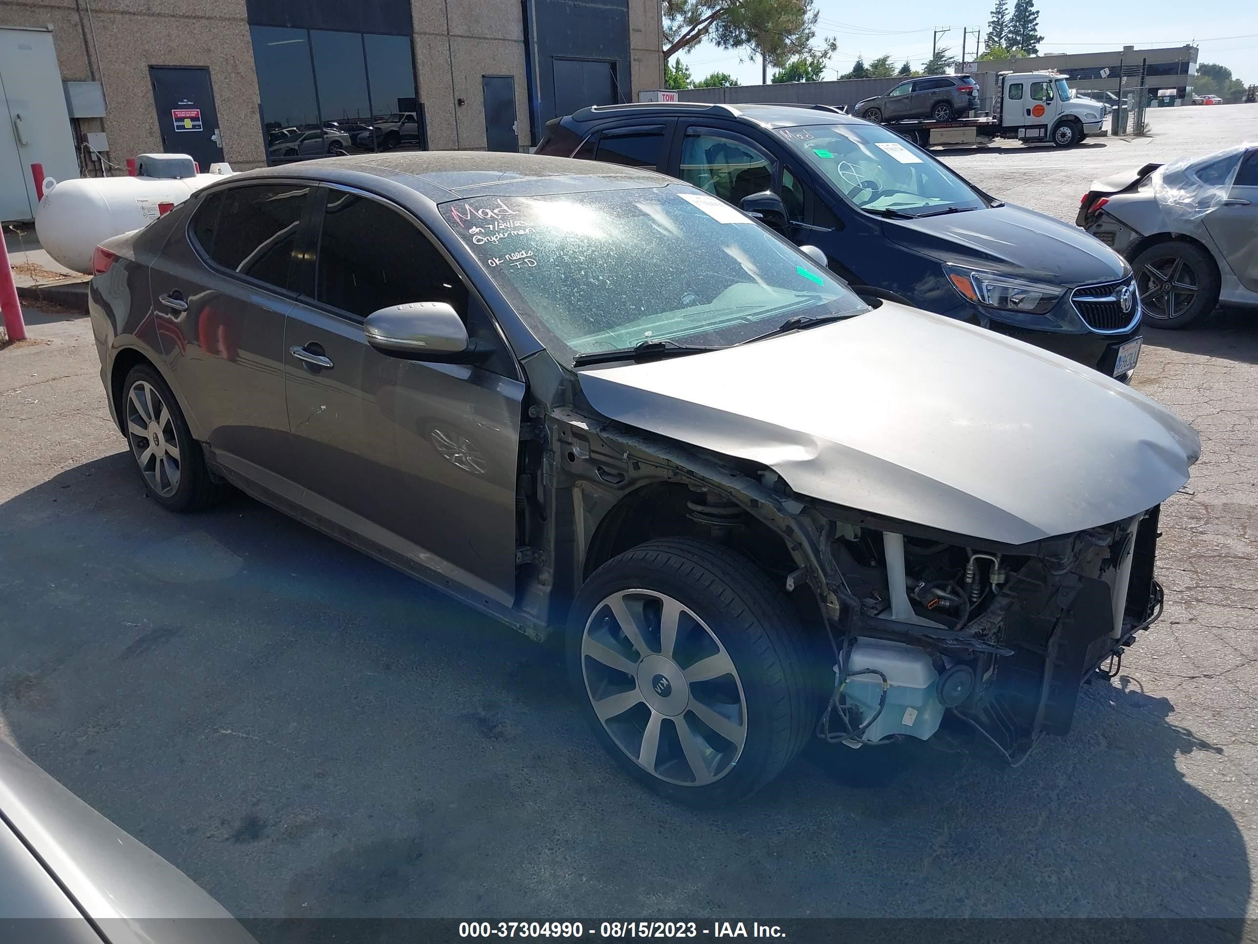 KIA OPTIMA 2012 5xxgr4a6xcg067285