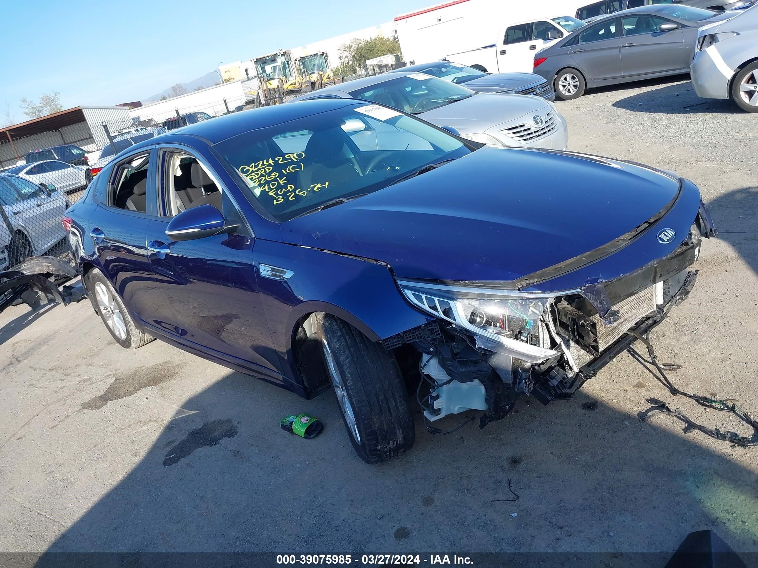 KIA OPTIMA 2018 5xxgt4l30jg265004