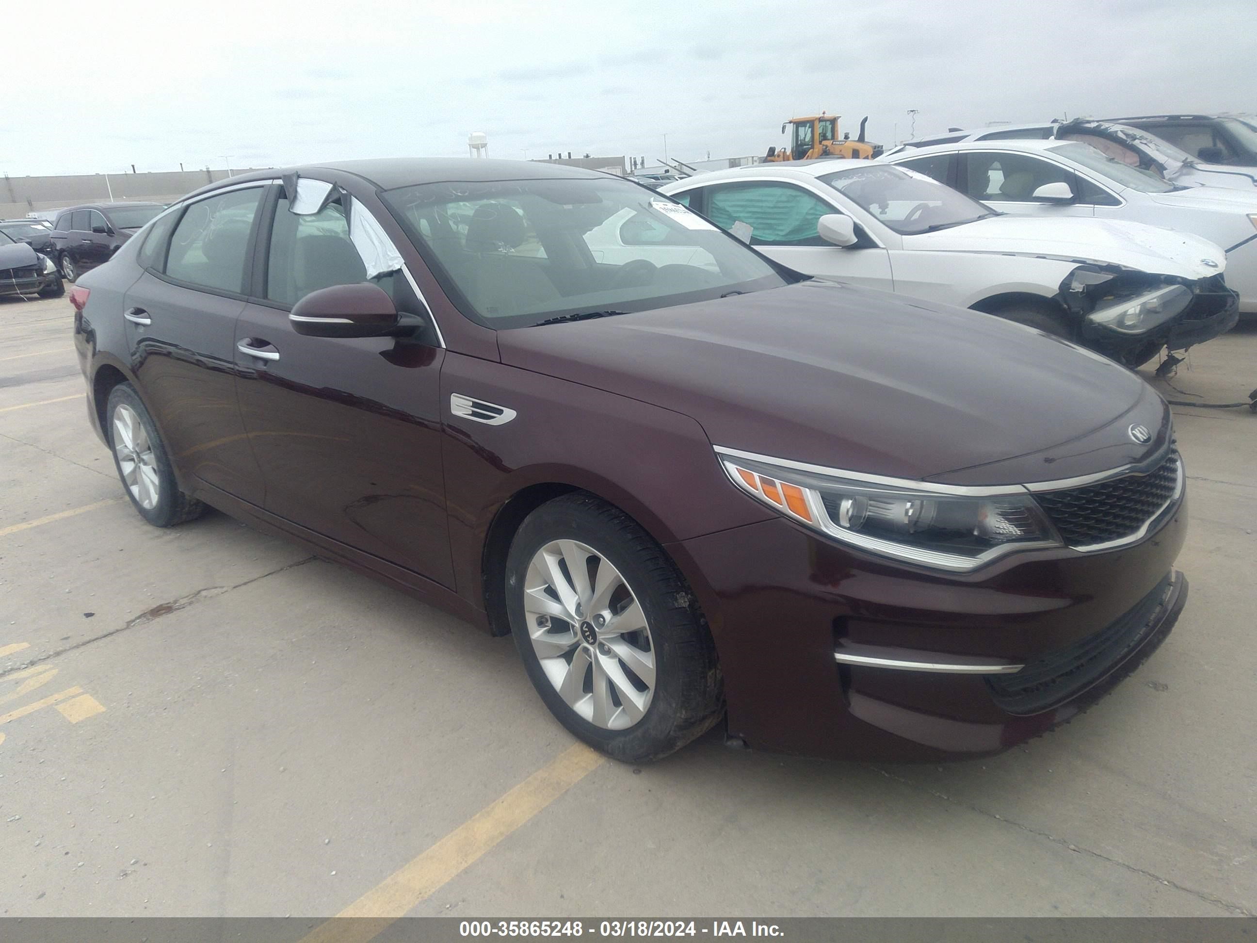 KIA OPTIMA 2018 5xxgt4l30jg271031