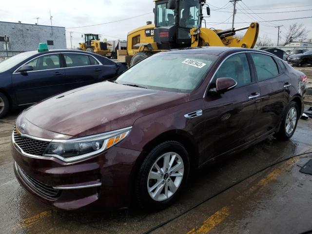 KIA OPTIMA LX 2016 5xxgt4l31gg039966