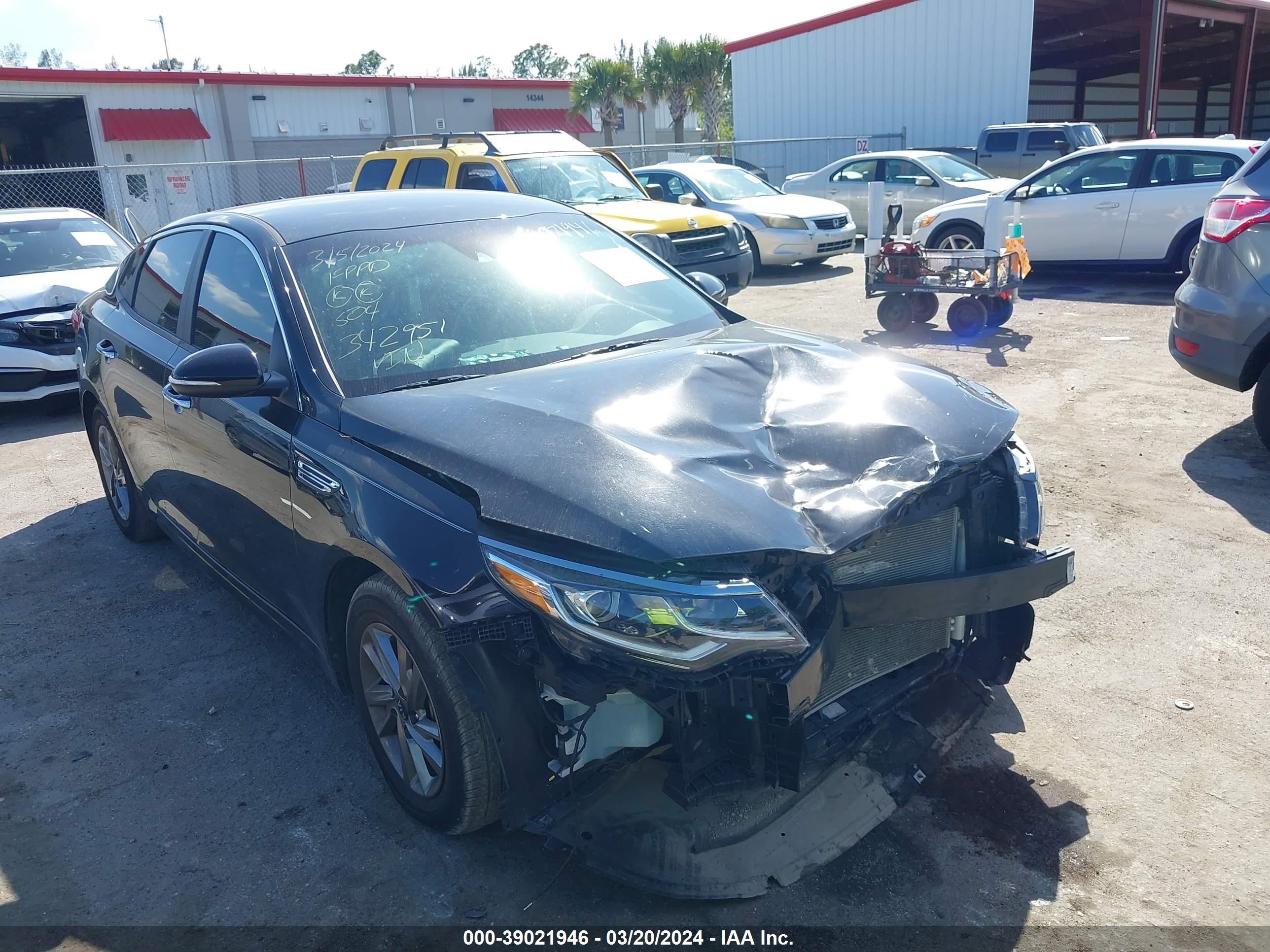 KIA OPTIMA 2019 5xxgt4l31kg342951