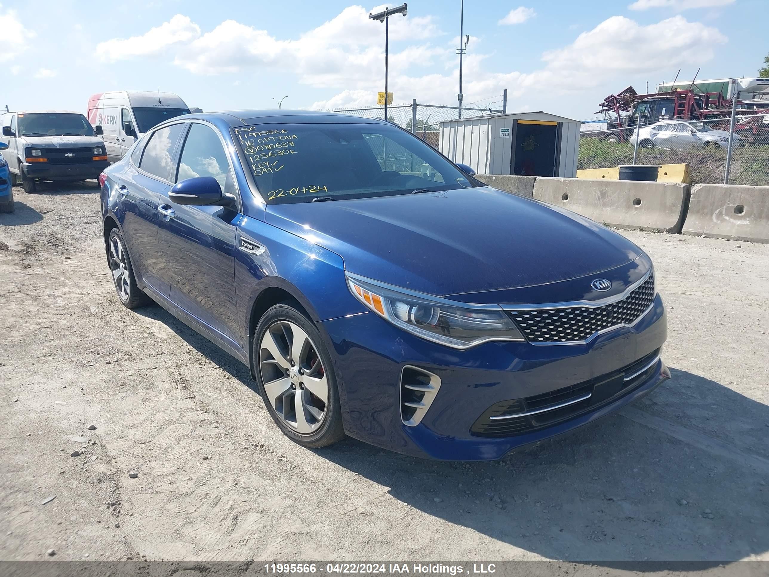 KIA OPTIMA 2016 5xxgv4l20gg080638