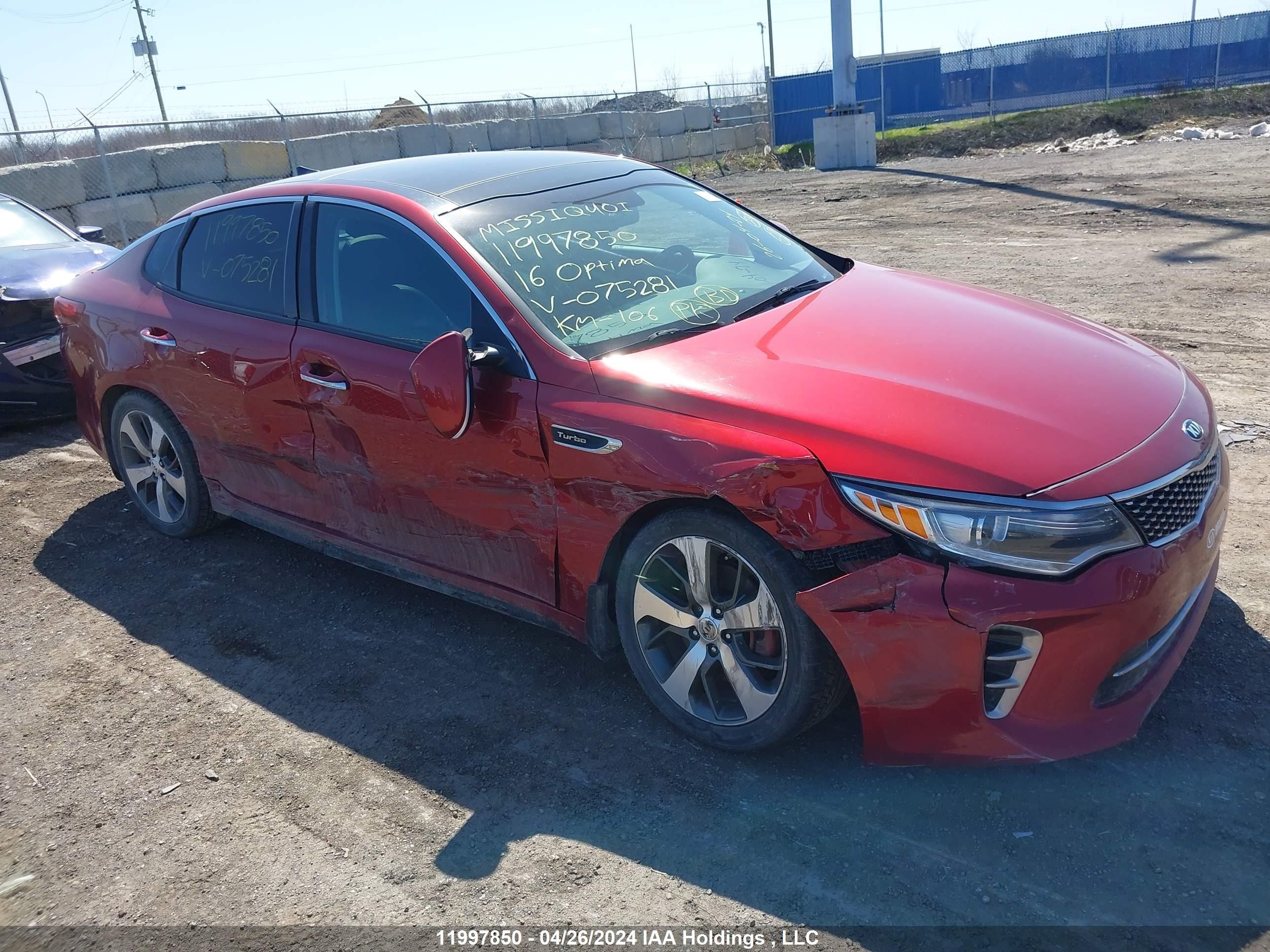 KIA OPTIMA 2016 5xxgw4l28gg075281