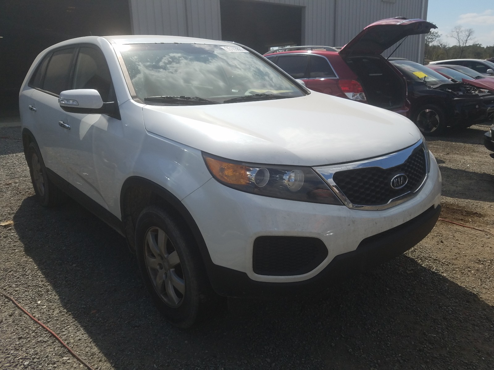 KIA SORENTO LX 2013 5xykt3a11dg326995