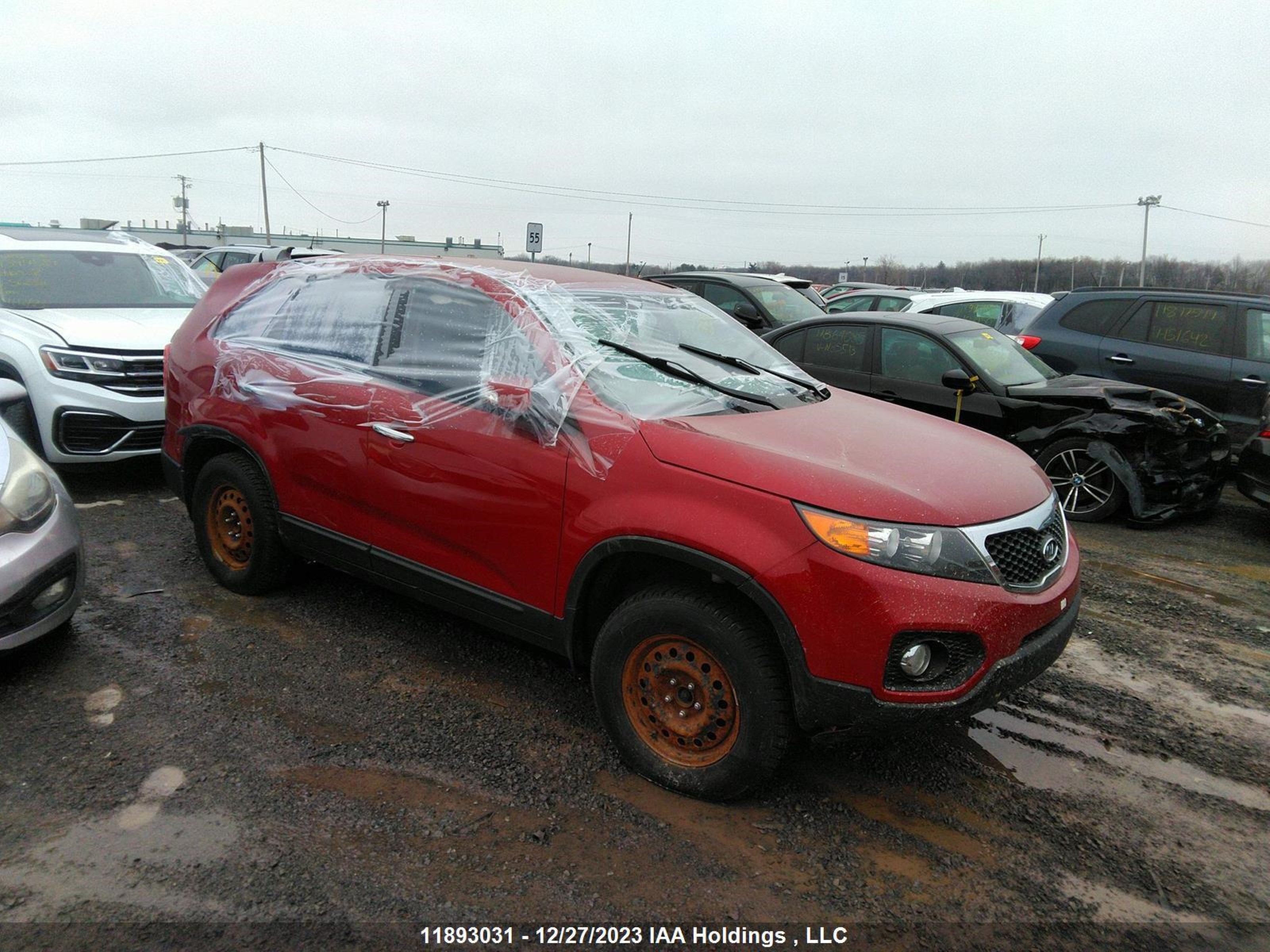 KIA SORENTO 2011 5xykt3a12bg184251