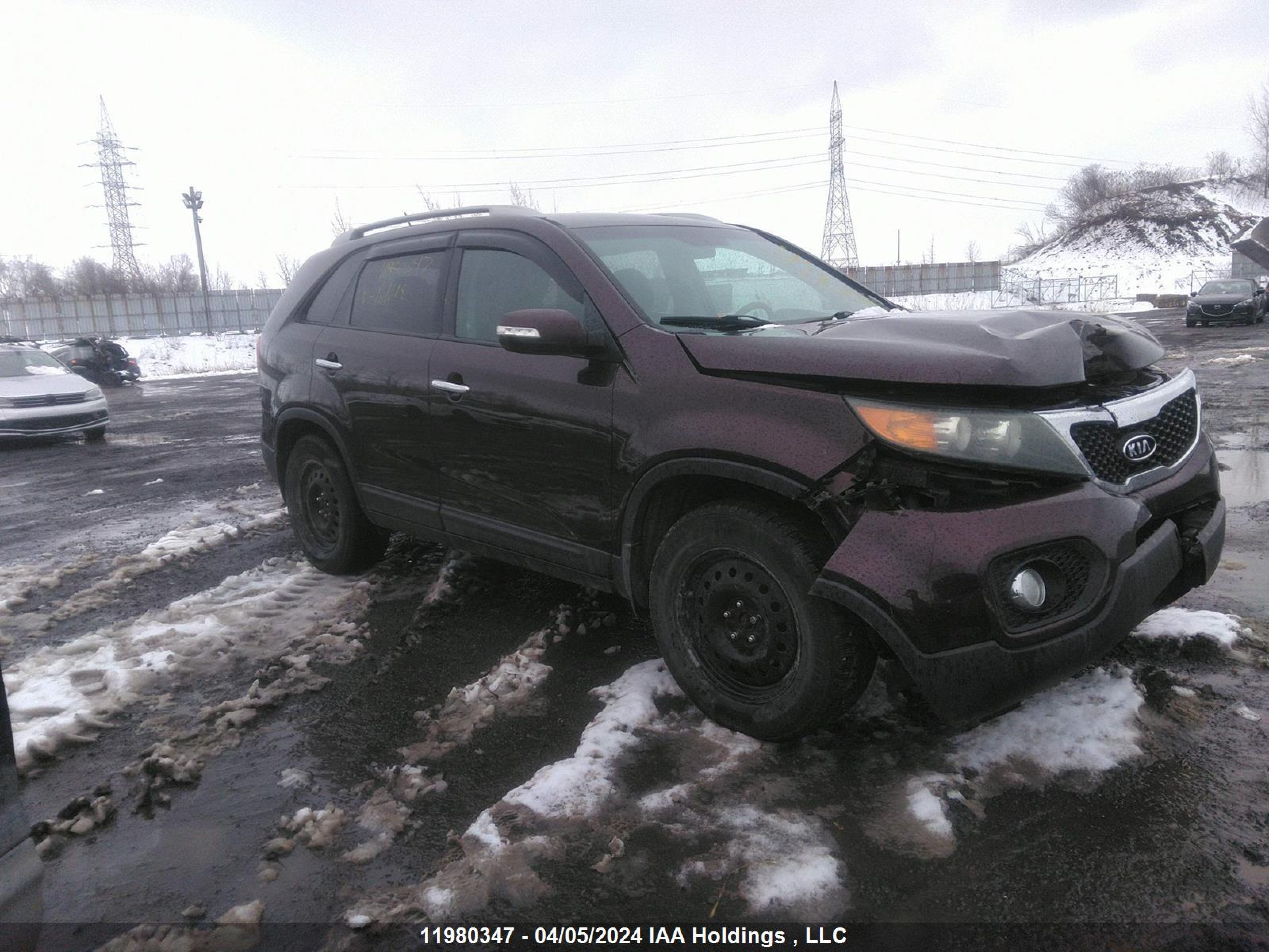 KIA SORENTO 2011 5xykt3a14bg161618