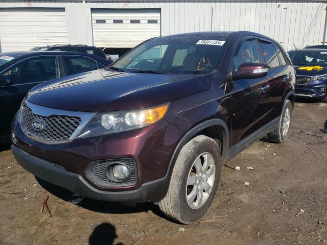 KIA SORENTO LX 2013 5xykt3a19dg390993