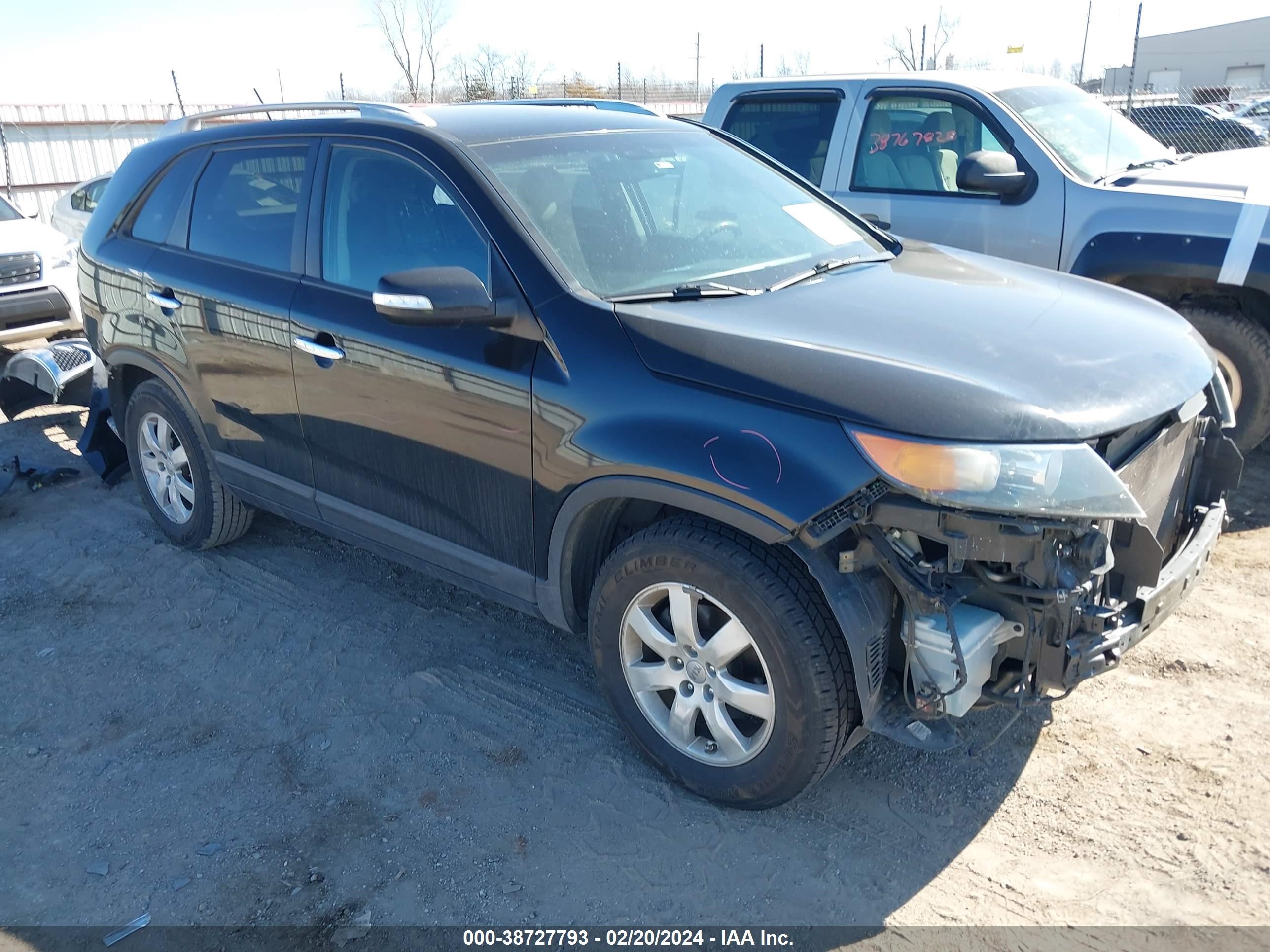 KIA SORENTO 2013 5xykt3a60dg314459