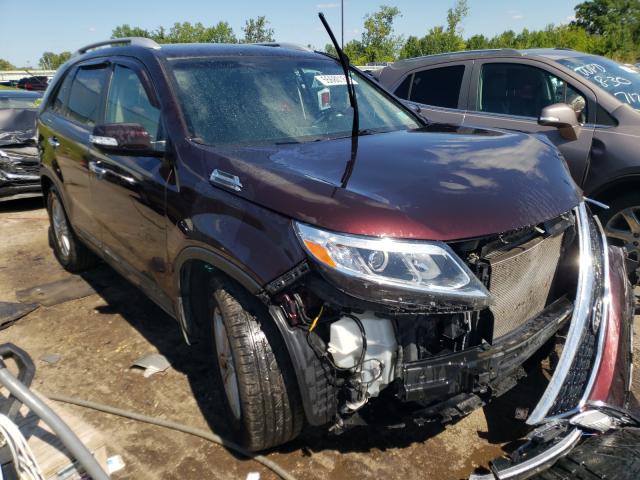 KIA SORENTO LX 2014 5xykt3a60eg449636