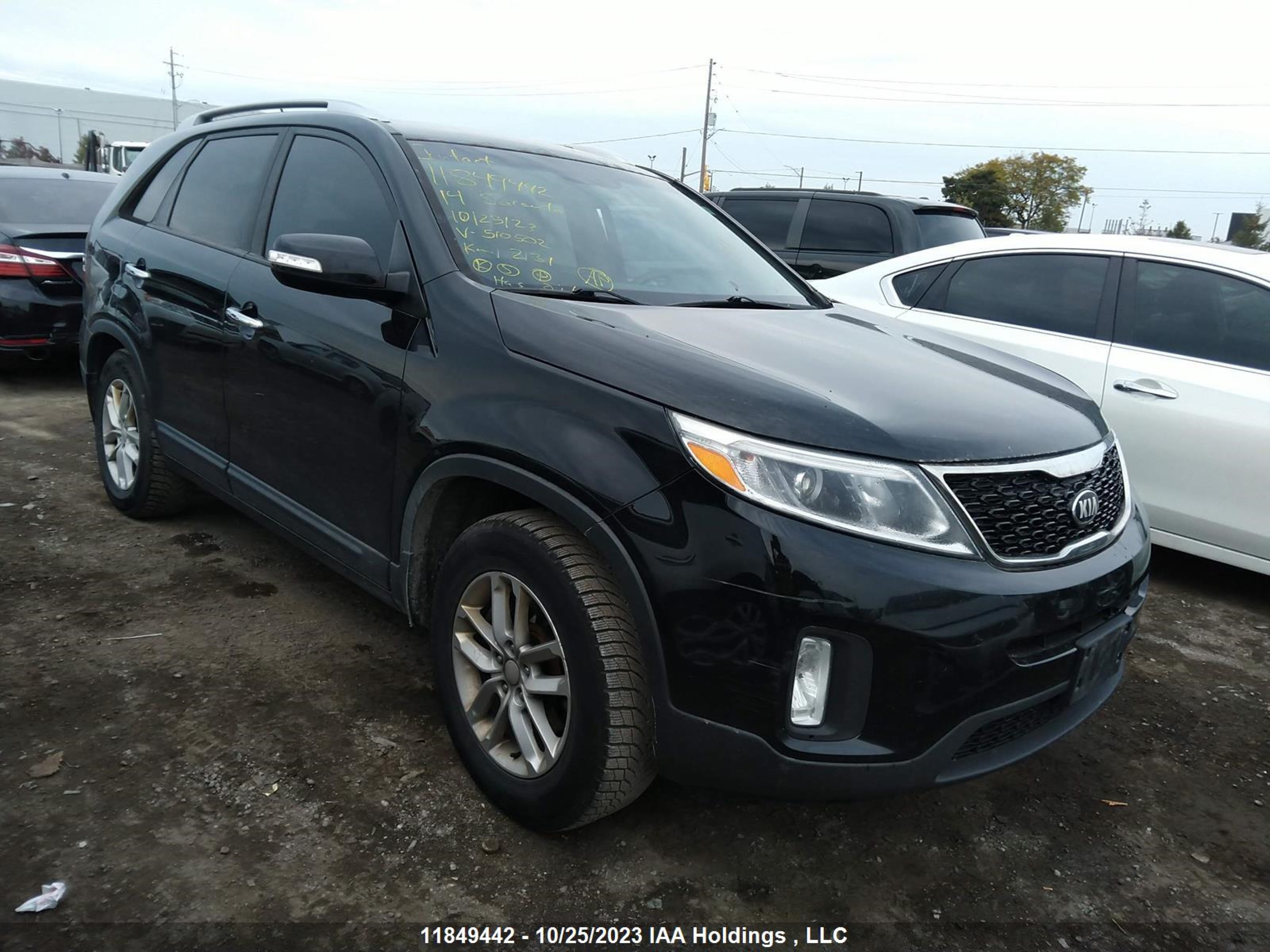 KIA SORENTO 2014 5xykt3a60eg510502