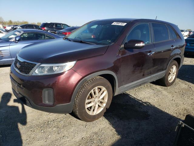 KIA SORENTO LX 2015 5xykt3a60fg629846