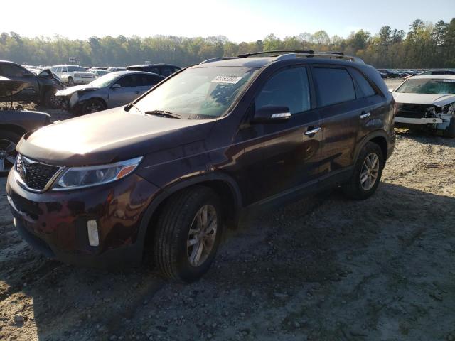 KIA SORENTO LX 2014 5xykt3a61eg435616