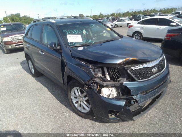 KIA SORENTO 2014 5xykt3a61eg436412