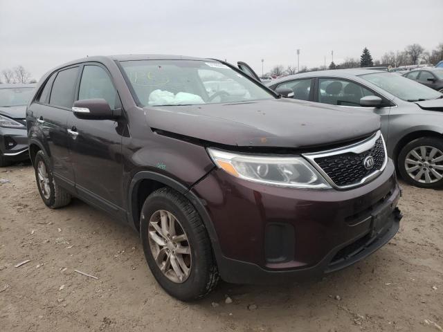 KIA SORENTO LX 2014 5xykt3a61eg449600