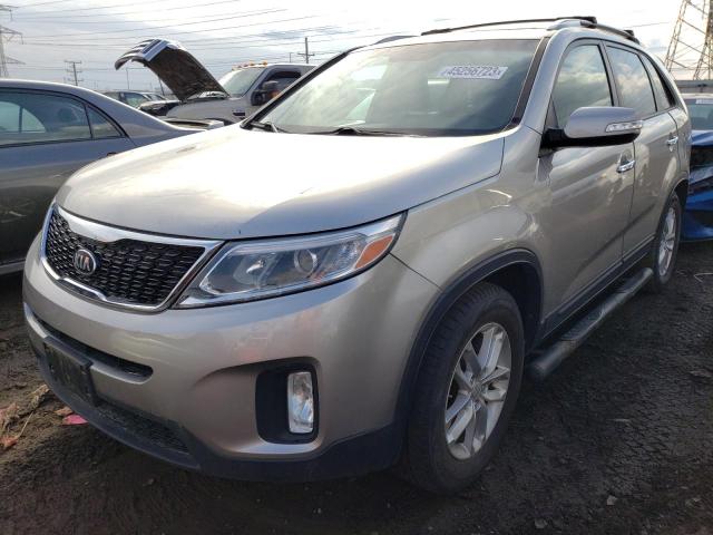 KIA SORENTO LX 2014 5xykt3a61eg492060