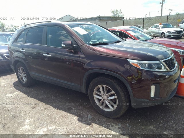 KIA SORENTO 2014 5xykt3a61eg505079