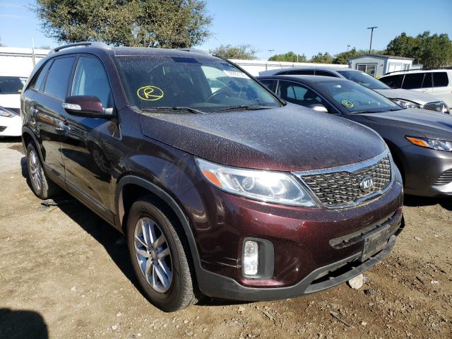 KIA SORENTO LX 2014 5xykt3a61eg512467