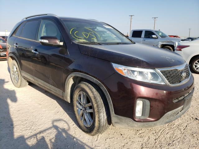 KIA SORENTO LX 2014 5xykt3a62eg436872