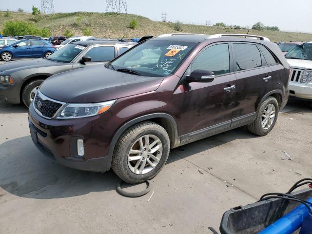 KIA SORENTO LX 2014 5xykt3a62eg441246