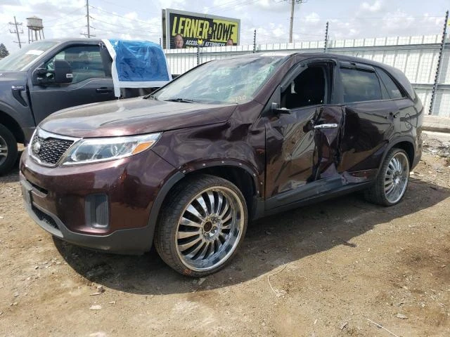 KIA SORENTO LX 2014 5xykt3a62eg481729