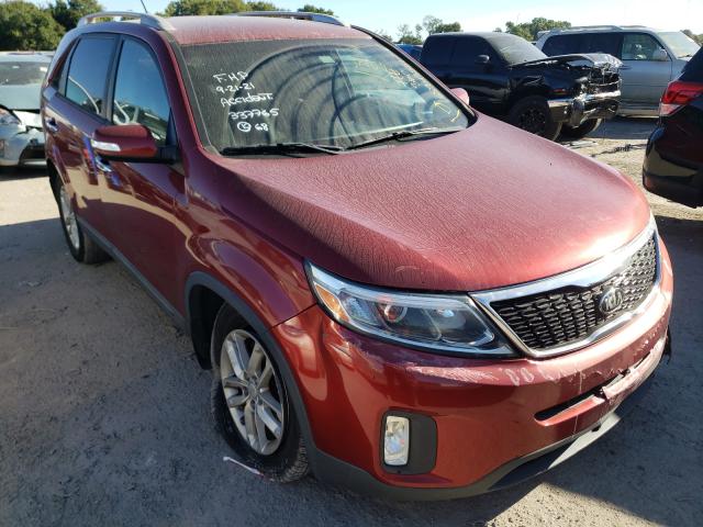 KIA SORENTO LX 2015 5xykt3a62fg574865