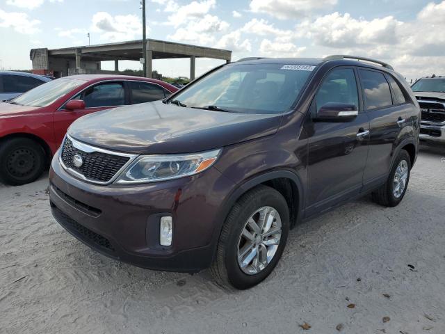 KIA SORENTO LX 2015 5xykt3a62fg580598