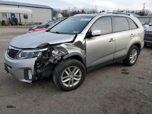 KIA SORENTO LX 2015 5xykt3a62fg623692