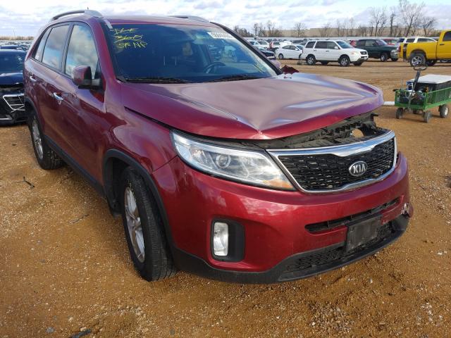 KIA SORENTO LX 2014 5xykt3a63eg449145