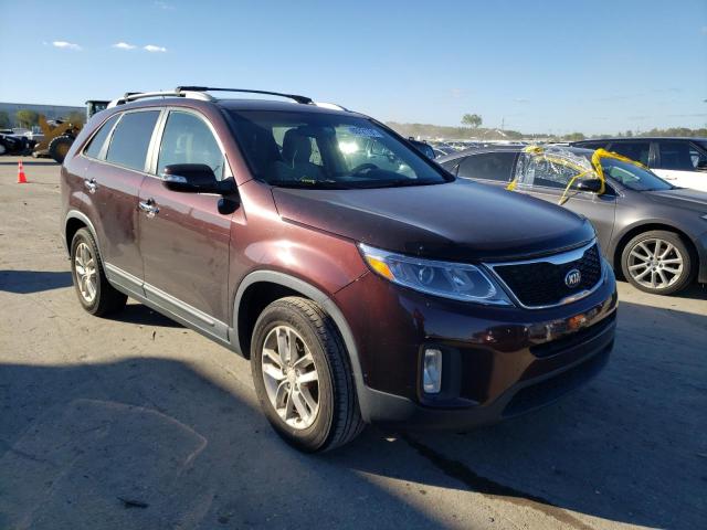 KIA SORENTO LX 2014 5xykt3a63eg449629