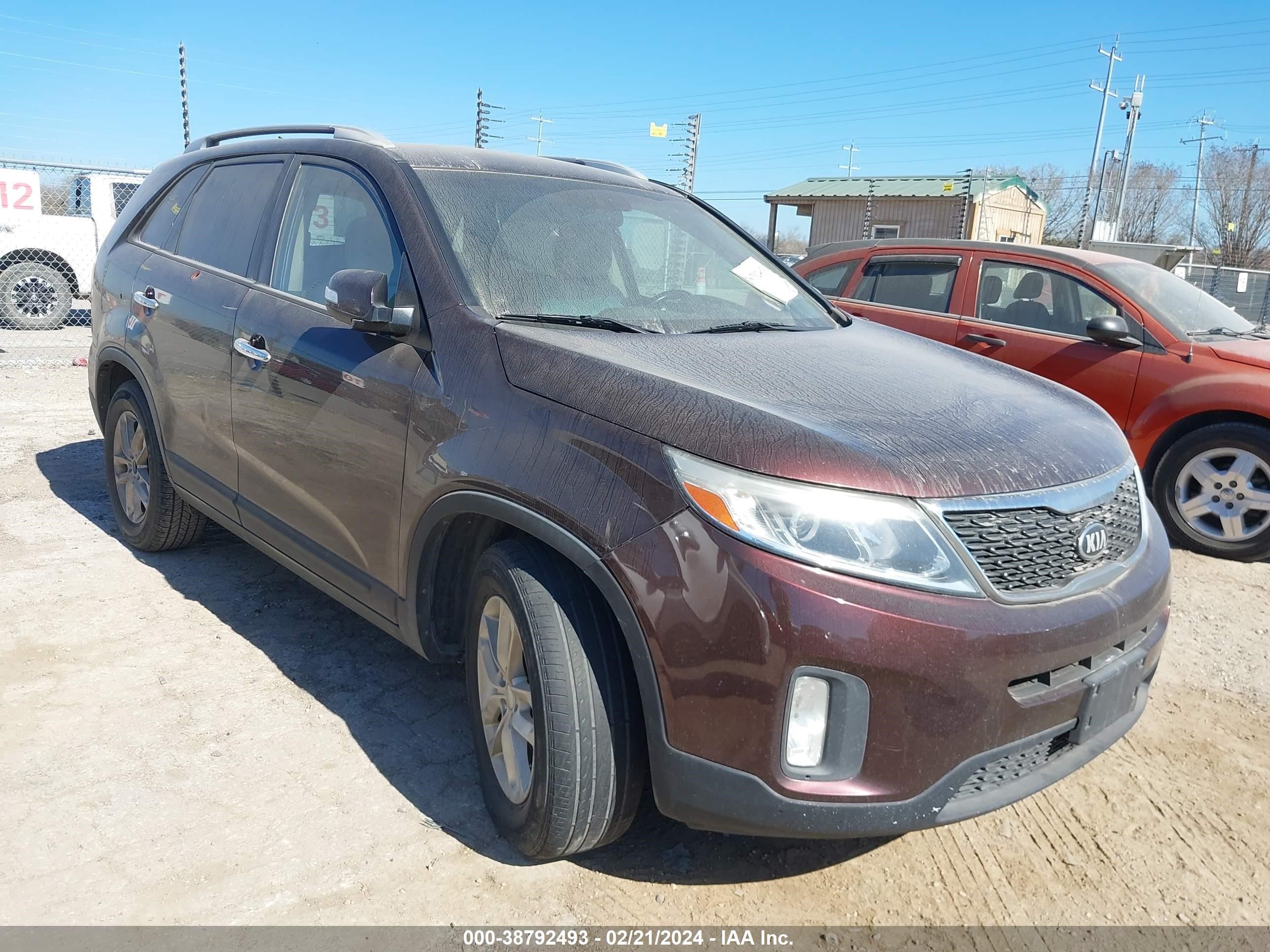 KIA SORENTO 2014 5xykt3a63eg488513