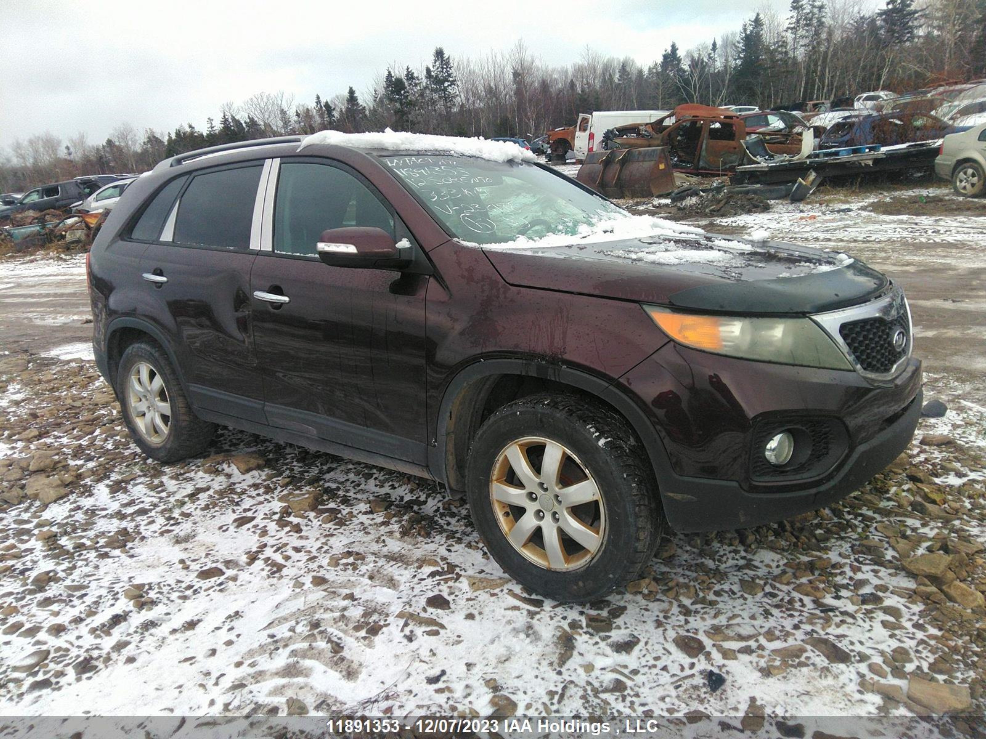 KIA SORENTO 2012 5xykt3a64cg236198